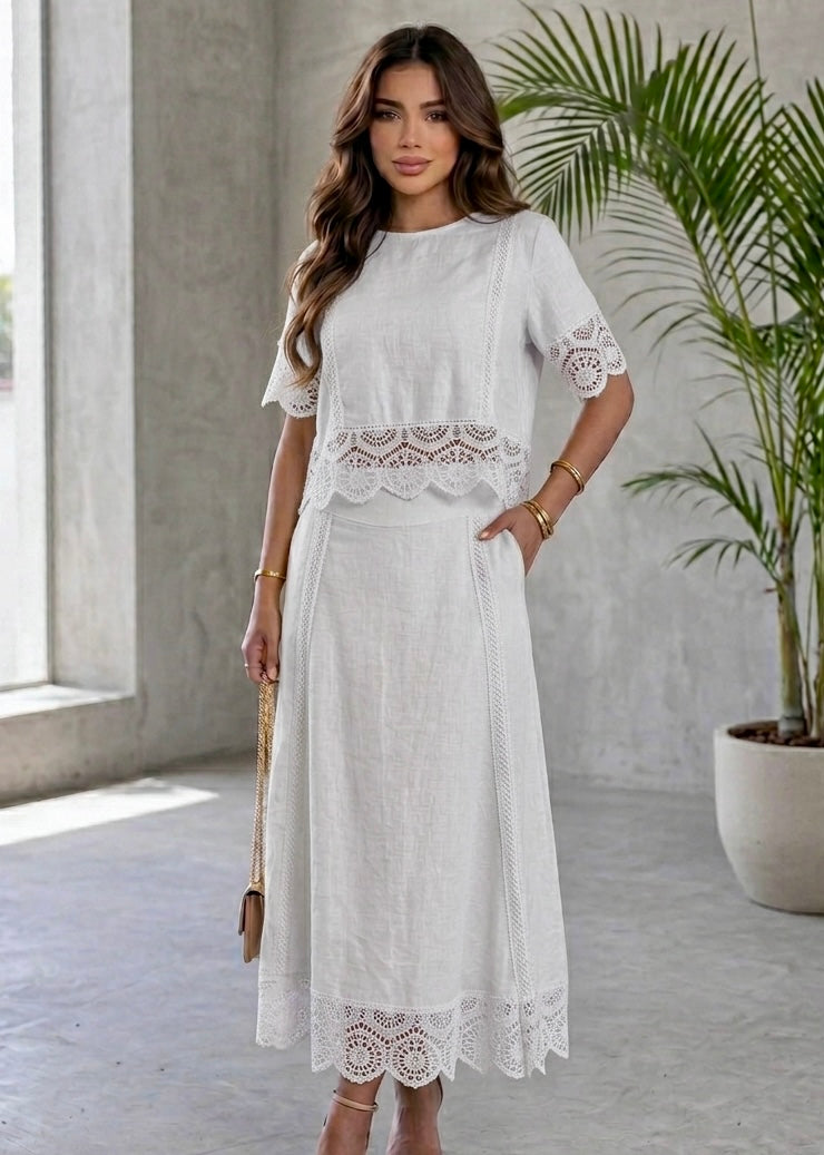 Marshmallow Dream Skirt Set - Couple Boutiques