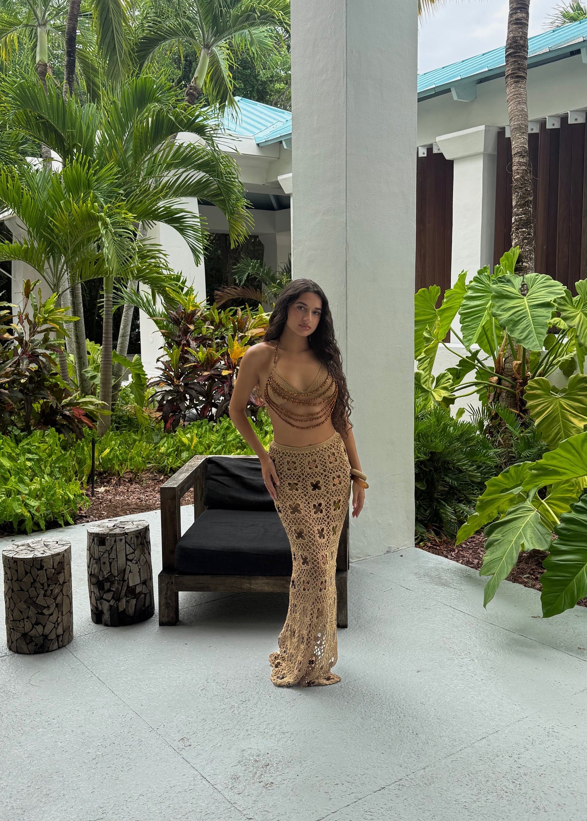 Coco Island Skirt Set