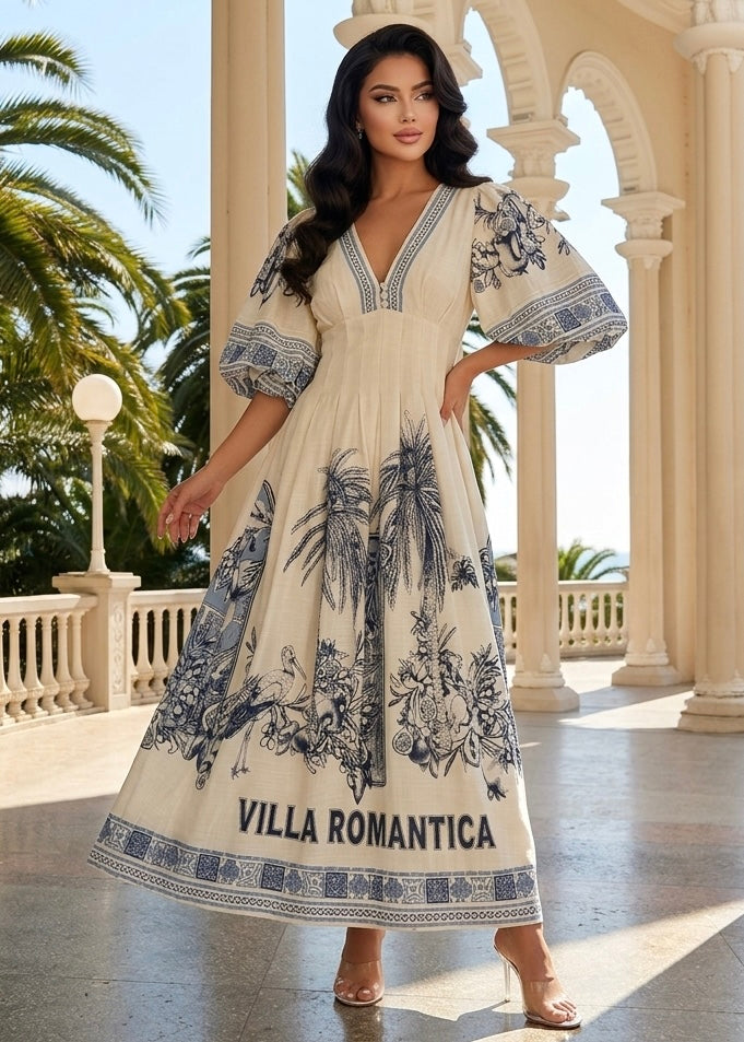 Villa Romántica Maxi Dress - Couple Boutiques