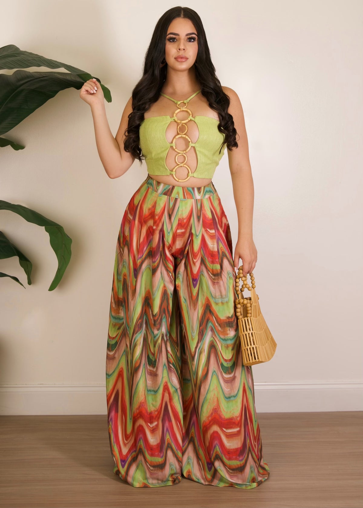 Trip To The Tropics Pant Set