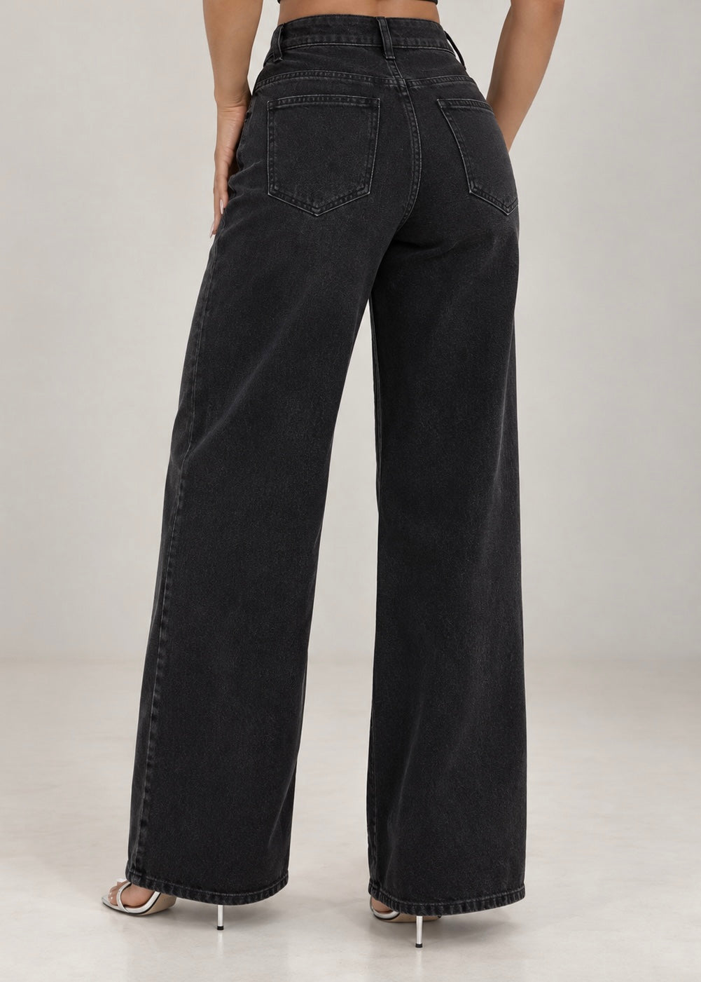 Silver studded Jeans