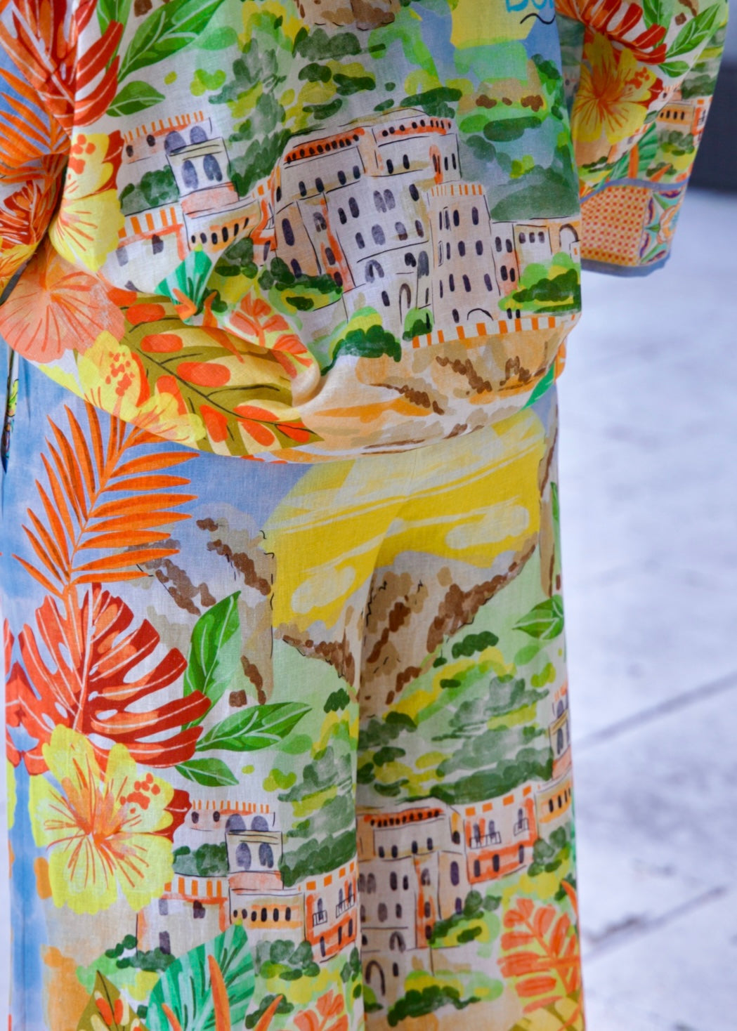 Capri Summer Pant Set