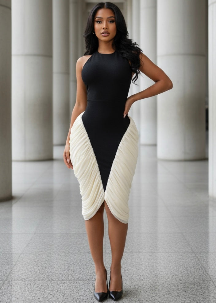 Major Mode Mid Dress