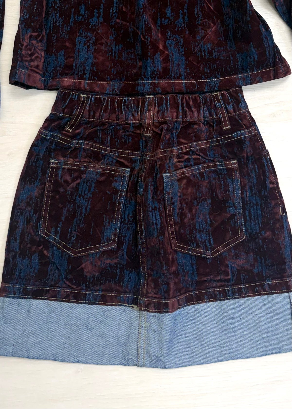 Velvet Kiss Skirt Set