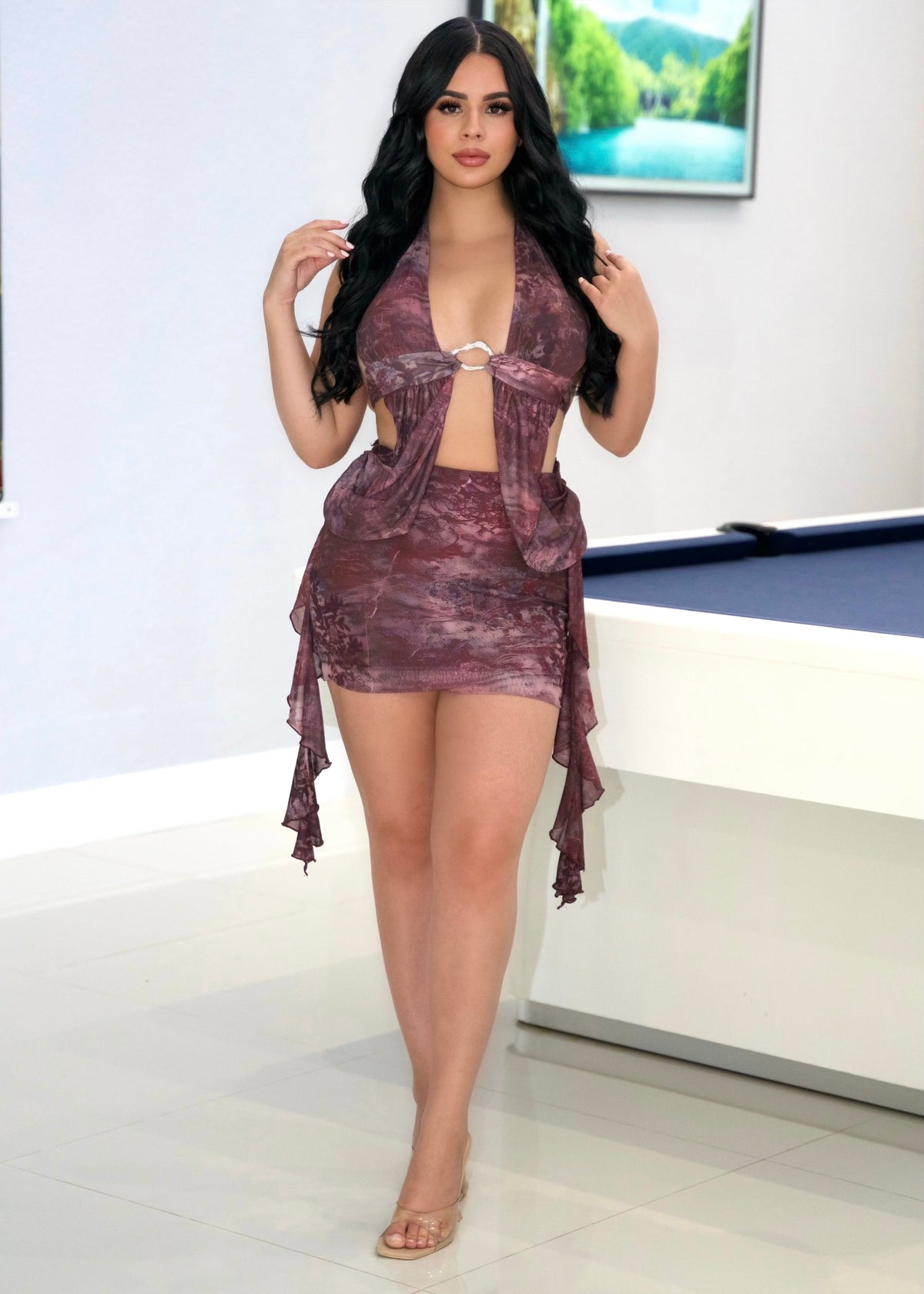 Fine Like Wine Mini Dress
