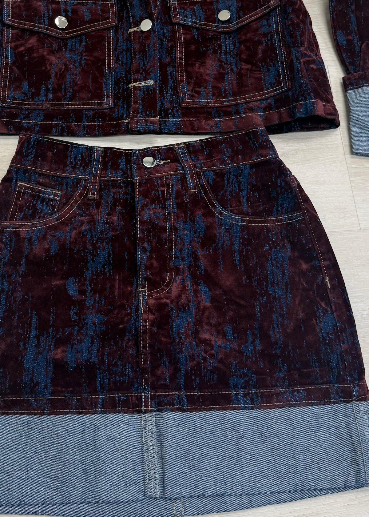 Velvet Kiss Skirt Set