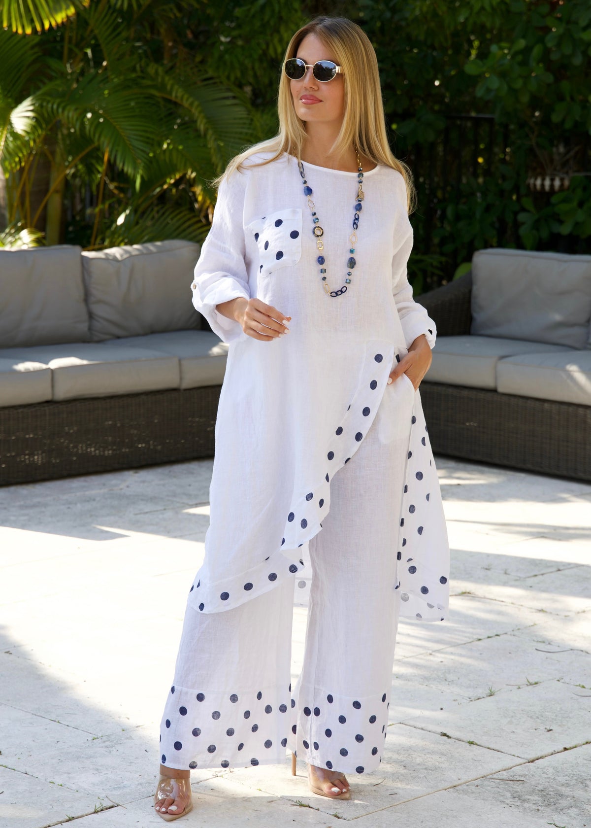 Polka Dot It Pant Set
