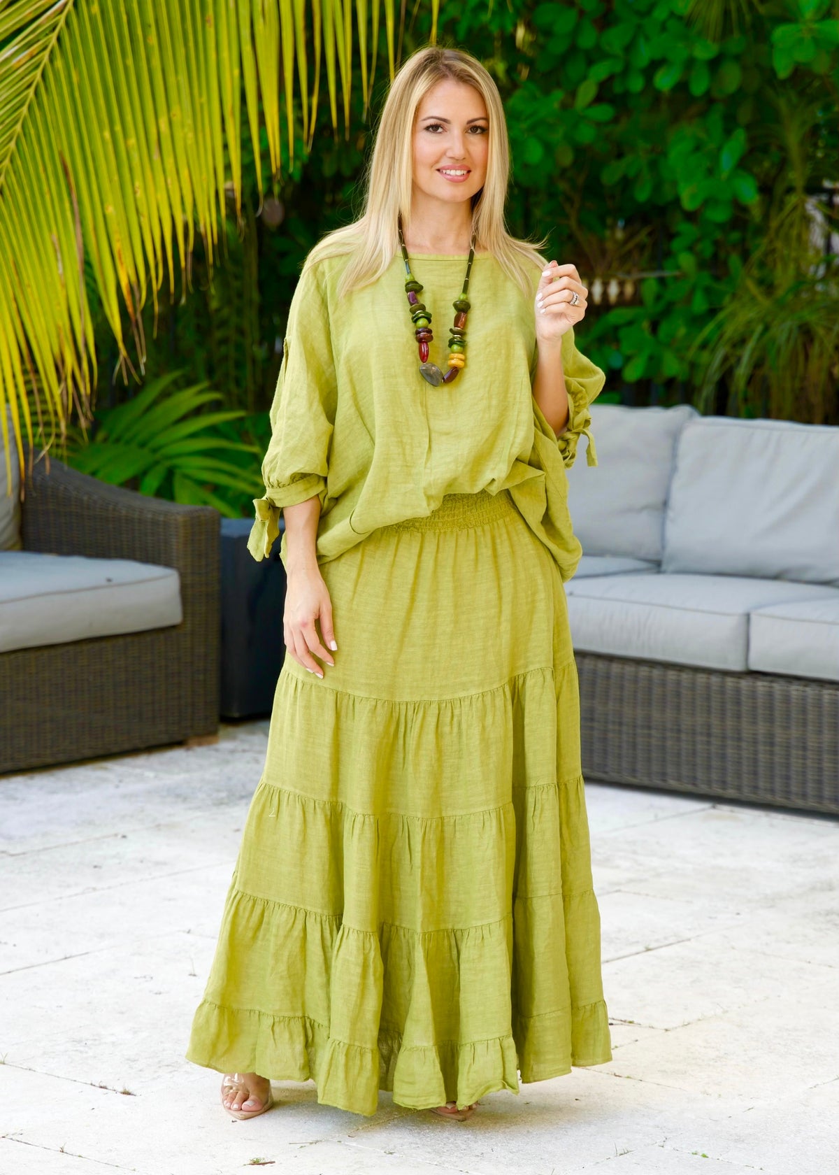 Fancy Talk Skirt Set