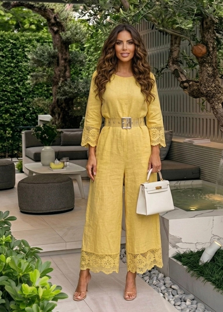 Spring Feel Jumpsuit