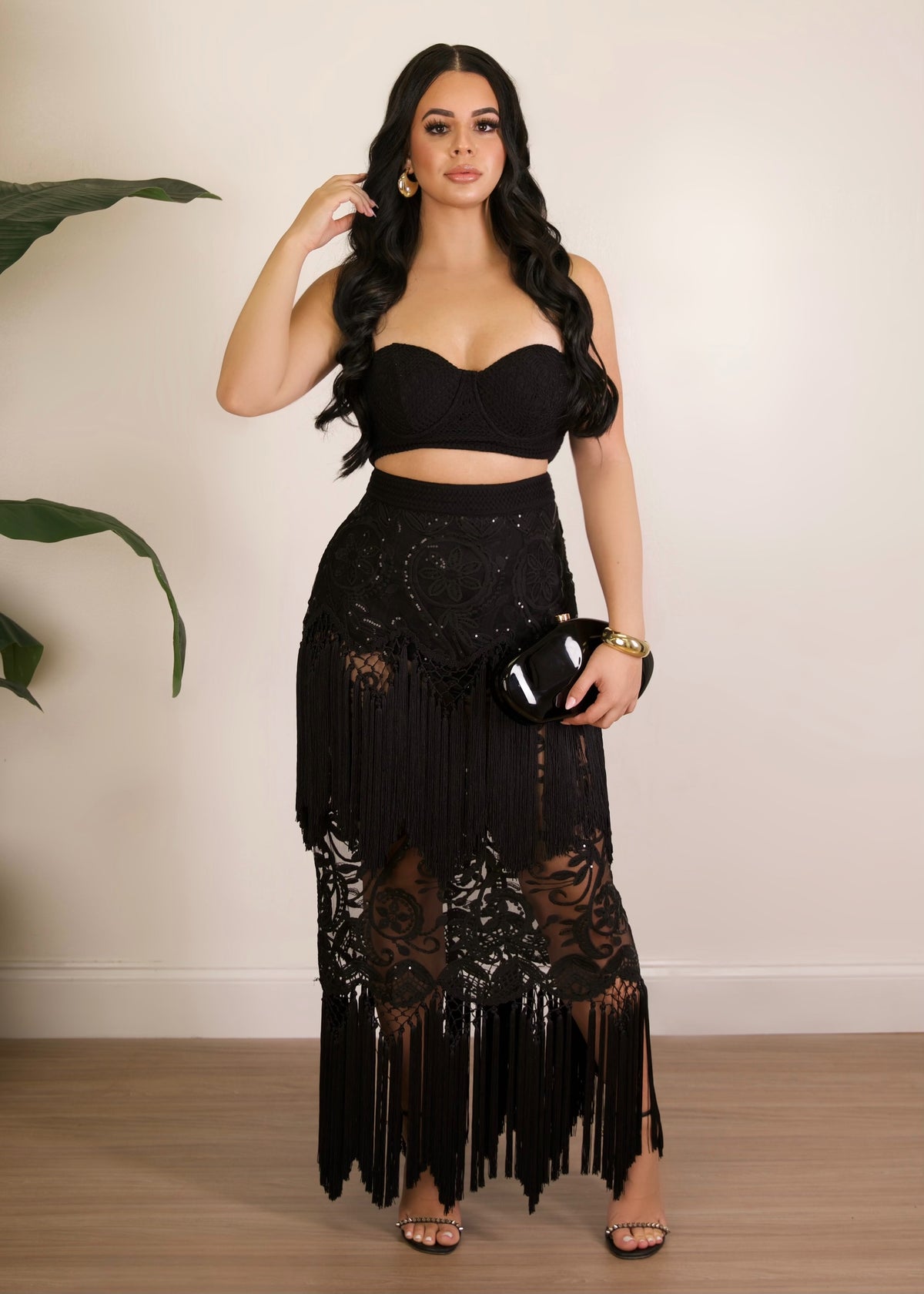 One Of A Kind Skirt Set