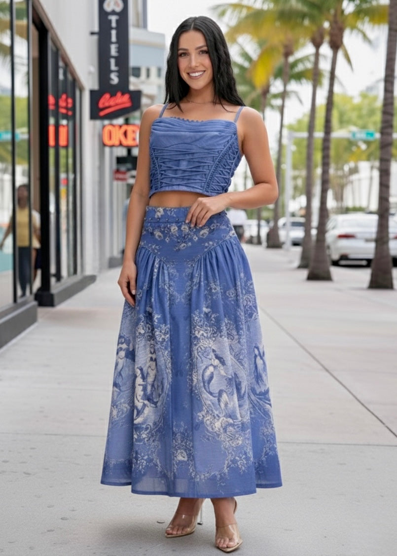 The Muse Maxi Skirt Set - Couple Boutiques