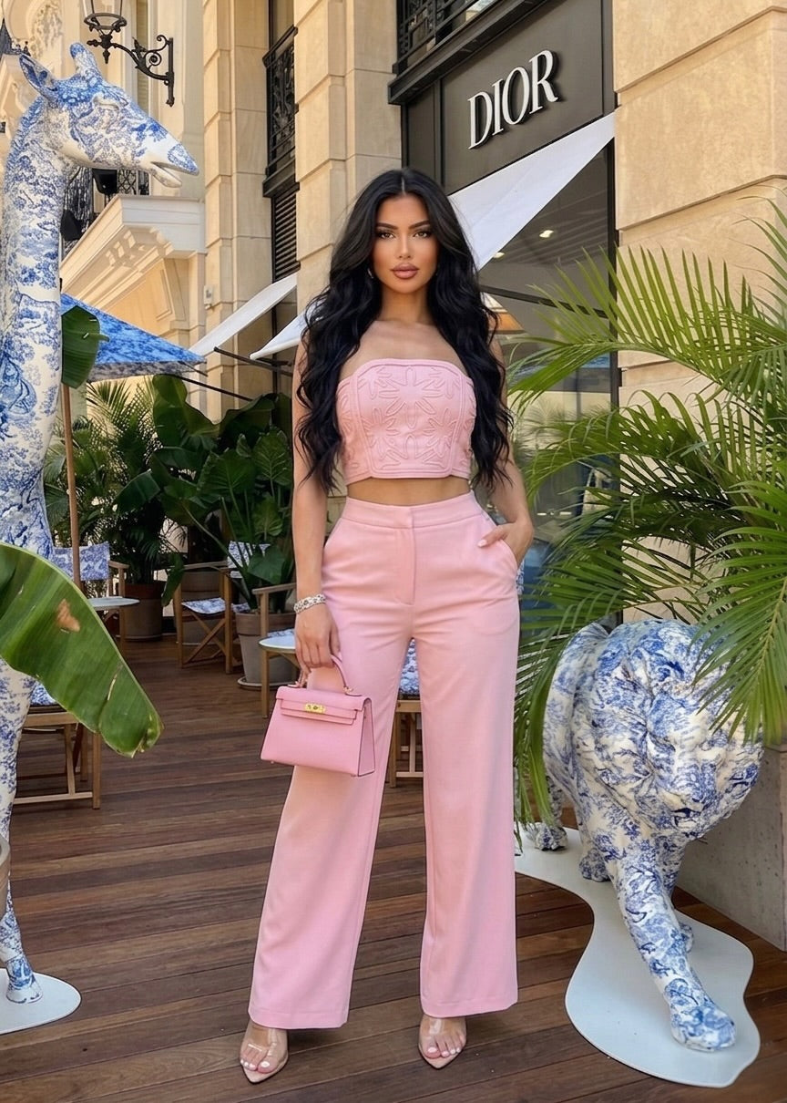 Spring Pastels Pant Set - Couple Boutiques