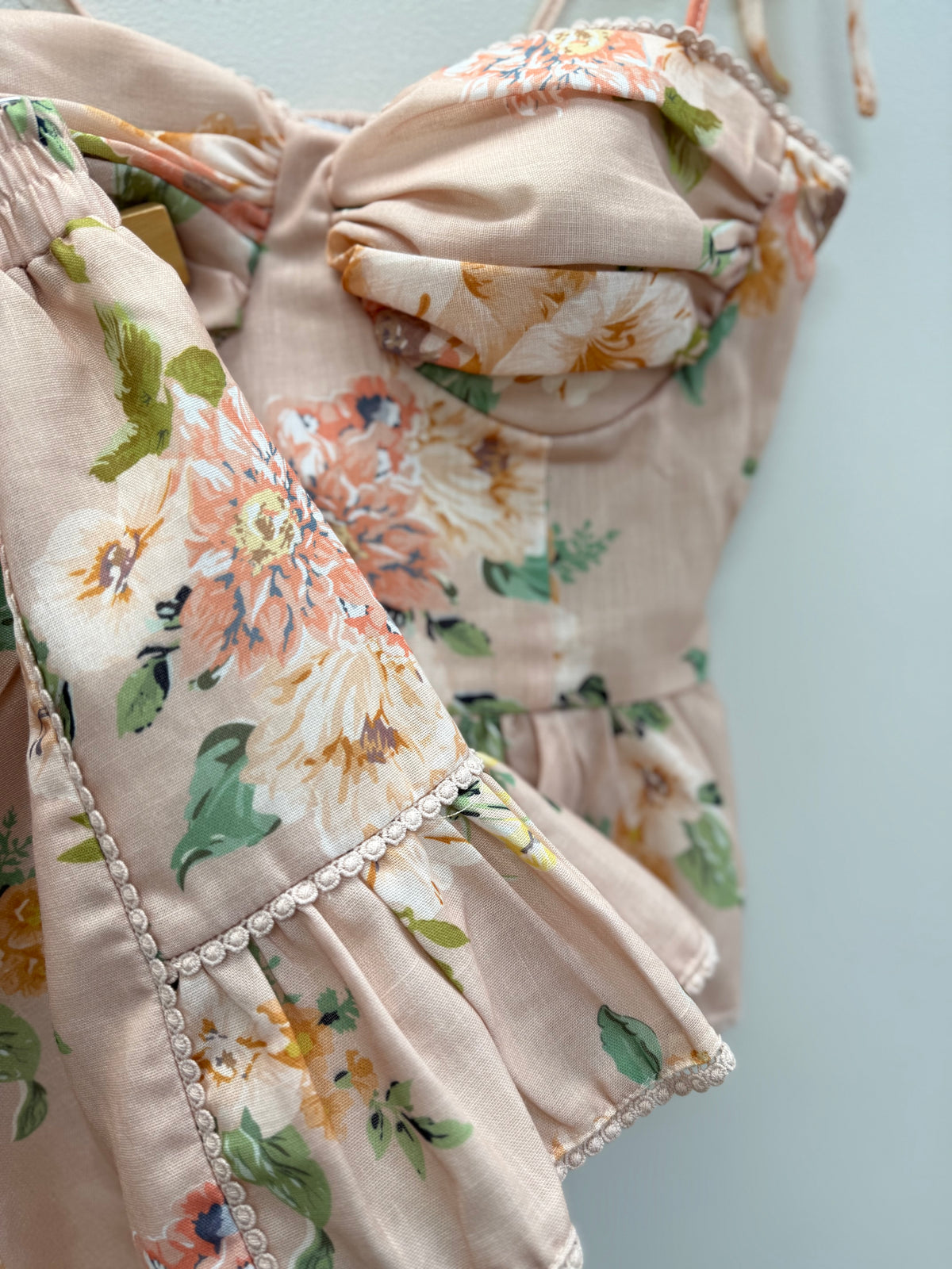 Peach Blossom Short Set - Couple Boutiques