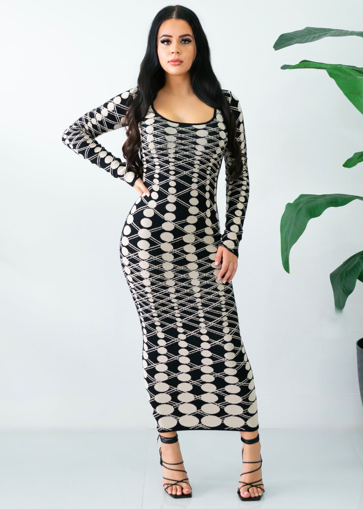 She Knows Maxi Dress